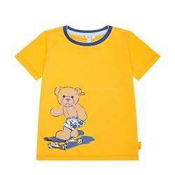 Steiff Jungen T-shirt Kurzarm T Shirt, Ochre, 104 EU von Steiff
