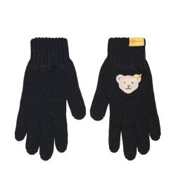 Steiff Mädchen Fingerhandschuhe Handschuhe, Navy, (4, 6-9Y) EU von Steiff