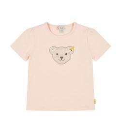 Steiff Mädchen T-Shirt Kurzarm, Classic, Seashell PINK, 116 von Steiff