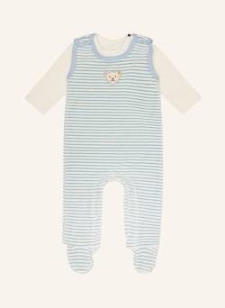 Steiff Set Wellness: Strampler + T-Shirt blau von Steiff