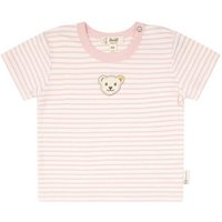 Steiff T-Shirt T-Shirt kurzarm GOTS Baby Wellness mit Teddykopf von Steiff