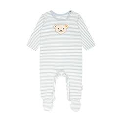 Steiff Unisex Baby Basic Kleinkind-Schlafanzüge, Celestial Blue, 62 von Steiff