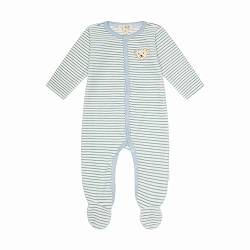 Steiff Unisex Baby Basic Kleinkind-Schlafanzüge, Celestial Blue, 80 von Steiff