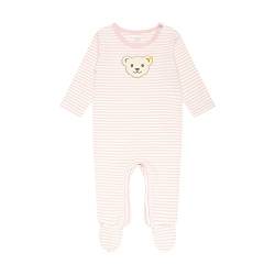 Steiff Unisex Baby Basic Kleinkind-Schlafanzüge, Silver PINK, 44 von Steiff