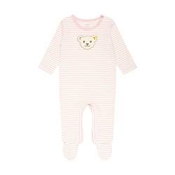 Steiff Unisex Baby Basic Kleinkind-Schlafanzüge, Silver PINK, 56 von Steiff