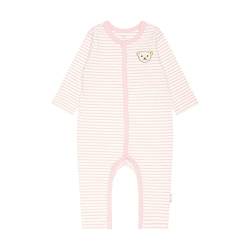 Steiff Unisex Baby Basic Kleinkind-Schlafanzüge, Silver PINK, 74 von Steiff