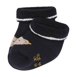 Steiff Unisex Baby Geschenkpack Socken GOTS, Navy, 14 von Steiff