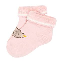 Steiff Unisex Baby Geschenkpack Socken GOTS, Silver PINK, 16 von Steiff