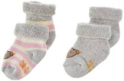 Steiff Unisex Baby Sokken stuks Socken 2er Pack, SWEET LILAC, 14 EU von Steiff