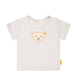 Steiff Unisex Baby T-shirt Kurzarm T Shirt, Nimbus Cloud, 68 EU von Steiff