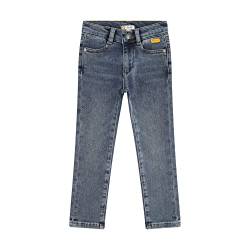 Steiff Unisex Kids Slim fit Jeans, Colony Blue, 110 von Steiff