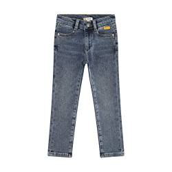 Steiff Unisex Kids Slim fit Jeans, Colony Blue, 92 von Steiff