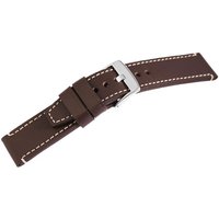 Steinmeister Uhrenarmband LB0038 Echtleder Uhrenarmband braun 18 - 26 mm, Herren ErsatzArmband von Steinmeister