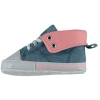 Steinnacher Bärbel Baby Sneaker für Mädchen dunkelblau rosa Babystiefel von Steinnacher Bärbel