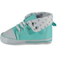 Steinnacher Bärbel Baby Sneaker türkis weiß Babystiefel von Steinnacher Bärbel