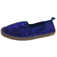 Steinnacher Bärbel Espadrille San Remo blau Pailletten Espadrille von Steinnacher Bärbel