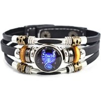 Stelby Armband mit Gravur Armband Sternzeichen Skorpion mit 3D Gravur im Glas von Stelby