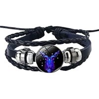 Stelby Armband mit Gravur Armband Sternzeichen Steinbock mit 3D Gravur im Glas von Stelby