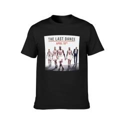 Scottie Pippen Dennis Rodman The Last Dance Men's T-Shirt Unisex Black Cotton Print Tee Shirts XL von Stellen