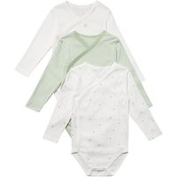 Stellou & friends Langarmwickelbody Stellou and friends Kimono-Babybody Set, 3-tlg. von Stellou & friends