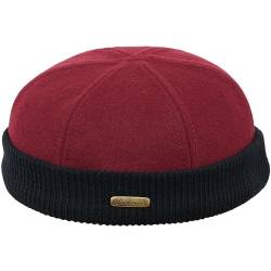 Sterkowski Navy Watch | Wolle Beanie Kappe für Herren und Frauen | Docker Cap Leon der Profi Beanie Herren Fahrrad Mütze Kapitänsmütze Herren Wintermütze Herren 60 cm Khaki/Braun von Sterkowski