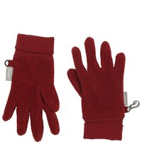 Fleece-Handschuhe COSY in dunkelrot melange von Sterntaler