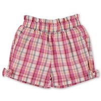 Sterntaler® Shorts Shorts (1-tlg) Shorts Kinder - Kurze Hose aus karierter Baumwolle mit Schleife in Pink - Schlupfhose mit Eingriffstaschen vorne und weichem Komfortbund - Kindershorts kariert für Sommer von Sterntaler