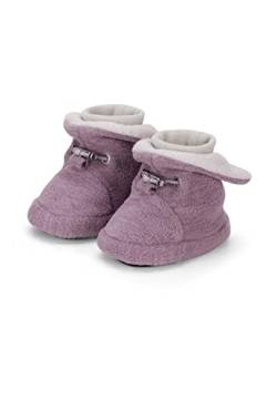 Sterntaler Baby Jungen Baby-Stiefel Melange Babyschuh - Babystiefel, Babystiefelchen - Mid-Top Babyschuh mit Gummi Sohle - lila, 18 von Sterntaler