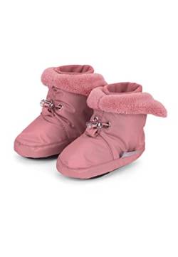 Sterntaler Baby Jungen Baby Stiefel Uni Babyschuh - Babystiefel, Babystiefelchen, Baby Stiefel - Mid-Top Babyschuh mit Gummi Sohle - rosa, 18 von Sterntaler