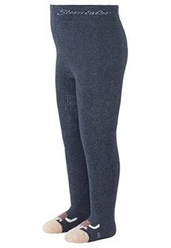 Sterntaler Baby - Jungen Kleinkind Strumpfhose Stier, Blau, 62 von Sterntaler