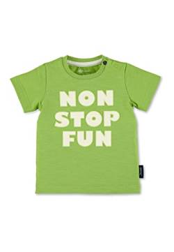 Sterntaler Baby - Jungen Kurzarm-shirt Fun T-Shirt, Hellgrün, 74 von Sterntaler