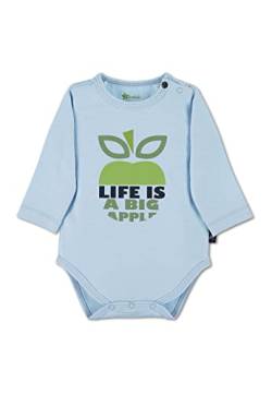 Sterntaler Baby-Jungen Langarm Apple Body, bleu, 56 von Sterntaler