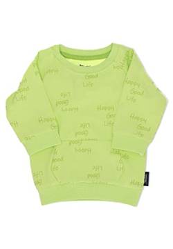 Sterntaler Baby - Jungen Langarm-shirt Happy T-Shirt, Hellgrün, 56 von Sterntaler