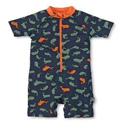 Sterntaler Baby - Jungen Schwimmanzug Wale Badeanzug, Marine, 104 von Sterntaler