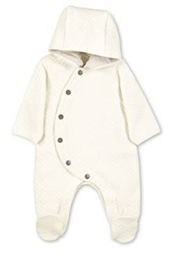 Sterntaler Baby Jungen Strampler GOTS Einteiler Emmi Strampler - Strampler Baby, Babystrampler - aus gestepptem Singel Jersey - beige, 50 von Sterntaler