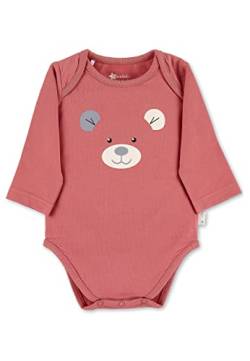 Sterntaler Baby - Mädchen Baby Body Langarmbody Eisbär Elia, Hellrot, 50 von Sterntaler