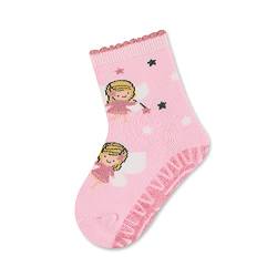 Sterntaler Baby-Mädchen Glitzer-Flitzer Soft Fee Hausschuh-Socken, Rosa, 18 von Sterntaler