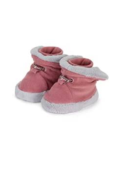 Sterntaler Baby Mädchen Hausschuhe Baby Baby-Schuh - Hausschuhhe Baby, Babyhausschuhe - Mid-Top Babyschuh mit Gummi Sohle - rosa, 16 von Sterntaler