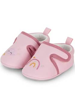 Sterntaler Baby Mädchen Krabbelschuhe Baby Babykrabbelschuh Wolke - Krabbelschuhe Baby - mit rutschfester Sternensohle - zartrosa, 19 - 20 EU von Sterntaler