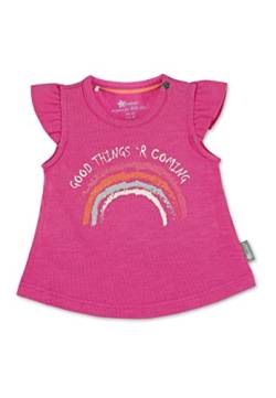 Sterntaler Baby-Mädchen Kurzarm Rainbow T-Shirt, pink, 56 von Sterntaler