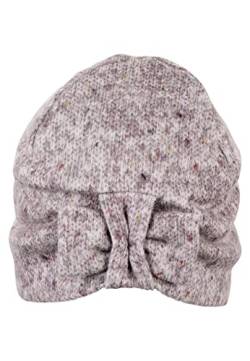 Sterntaler Baby - Mädchen Mütze Baby Beanie Mütze Schleife, Lila, 45 von Sterntaler