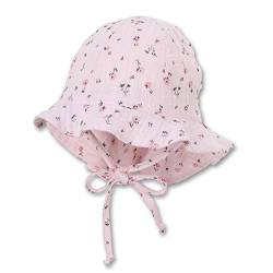 Sterntaler Baby-Mädchen Schirmmütze m. Nackenschutz Hut, rosa, 43 von Sterntaler