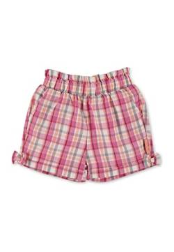 Sterntaler Baby-Mädchen Shorts Karostyle Hose, pink, 74 von Sterntaler