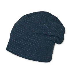 Sterntaler Baby-Mädchen Slouch-Beanie Mütze, Blau (Marine 300), 45 von Sterntaler