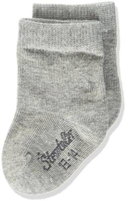 Sterntaler Baby - Mädchen Söckchen Dp Uni Socken, Silber Mel., 18 EU von Sterntaler