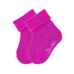 Sterntaler Baby-Mädchen Söckchen Uni DP Socken, Magenta, 18 von Sterntaler