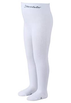 Sterntaler Baby - Mädchen Uni Strumpfhose, Weiß (Weiss 500), 62 EU von Sterntaler