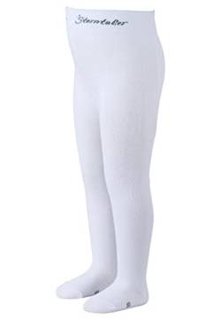 Sterntaler Baby - Mädchen Uni Strumpfhose, Weiß (Weiss 500), 68 EU von Sterntaler