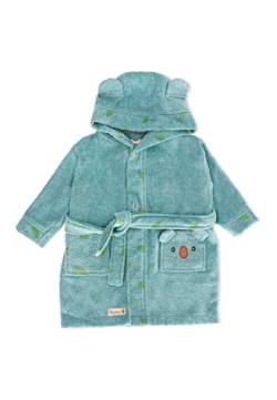 Sterntaler Baby Unisex Bademantel Baby GOTS Bademantel Kalla - Babybademantel, Kinderbademantel, Baby-Bademantel - Bio - blau meliert, 98/104 von Sterntaler