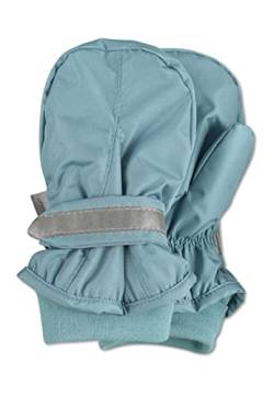 Sterntaler Baby Unisex Kinder Fäustel Handschuh - Baby Fäustlinge - wasserabweisend & atmungsaktiv mit Klettverschluss - dunkeltürkis, 1 von Sterntaler